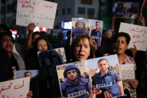 Read more about the article Palestine: PPC UK deplores killing of Al-Jazeera journalists